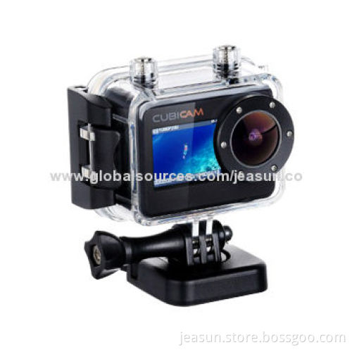HD 1,080P Action Sports/Waterproof Camera for Surfing, with 480 x 240 Pixels Resolution